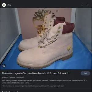 Timberland | Shoes | Timberland Legends Club Size 9 Pink  display picture 3